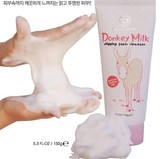 韩国SKIN CERAMIC无添加抗氧化保湿美白驴奶 洗面奶 150g 批发