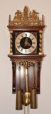 西洋机械收藏荷兰双链条三簧双音古董挂钟XYGZ108