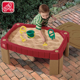 专柜正品美国STEP2晋阶进口儿童玩沙桌沙池沙箱塑料沙盘儿童玩具