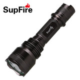 SupFire正品强光手电筒 X5 T6骑行充电 防身战术防水LED神火