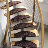 特价木楼梯地毯免胶自粘楼梯踏步垫免胶自吸防滑楼梯垫满铺定制