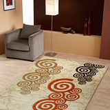 华德地毯 现代客厅茶几毯WKYG309时尚手工剪花卧室地毯2*3M加密