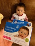 英国Brush Baby宝宝洁齿套口腔清洁布安全温和 方便使用28片装