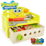 Smartbebe 智立方木质海绵宝宝拆装工具台DIY婴儿童益智玩具0027
