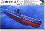 【魔兔阁】AFV SE73502：1/350 德国潜艇 U-Boat 7B型