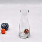 花甜坊清仓特价清酒壶高165mm质量透明玻璃花瓶盆栽植物约300克