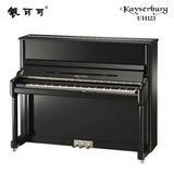 全新正品珠江钢琴总代理恺撒堡UH123 送两次调律琴凳立式钢琴折扣