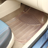 pvc塑料汽车防水脚垫四季通用 车载透明防滑脚垫 无异味脚垫加厚