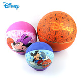 迪士尼儿童篮球 幼儿园宝宝专用橡胶小皮球充气拍拍球户外玩具球