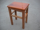 独特做工（竹钉加固）红榉木大方凳 实木大凳子 电脑餐凳 办公凳