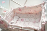 【直邮包邮】韩国代购定做 韩国婴儿床围新生儿床围手工床上用品