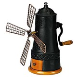台湾原装BE9358荷兰风车手摇咖啡磨豆机/手动咖啡研磨机/磨豆机