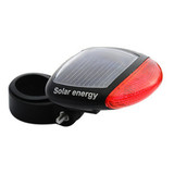 太阳能自行车尾灯 无需电池 自行车灯 山地车后灯 警示灯骑行装备