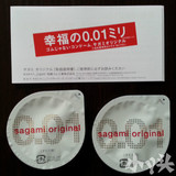 相模幸福001 sigami 0.01mm避孕套 日本原装进口超薄安全套 单片
