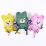 韩版专柜小熊新款 幼儿园儿童女孩书包 背包小熊挂件 男童女童