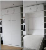 广州壁柜床隐身床隐形床五金床架配件正翻床侧翻床节约空间壁柜床