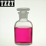 优质/玻璃细口瓶 250ml 透明/玻璃瓶密封磨砂 化学试剂瓶 白小口