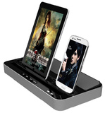 正品ipega苹果5s音箱底座 三星手机音响底座 iPad5充电音箱支架