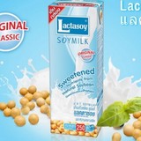 包邮 泰国原装进口 力大狮lactasoy原味黄豆豆奶饮料300mL高钙