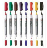 日本樱花小双头记号笔 SYK 油性记号笔不掉色 樱花彩色记号笔