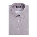 雅戈尔专柜正品纯棉DP免烫长袖男衬衫1442-41灰色全棉男子衬衣680