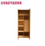 北京特价阳台柜定做衣柜板式家具储物柜两门平拉门简约现代储藏柜