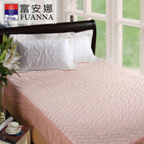 富安娜家纺床垫保护垫防滑软床垫单双人床垫立体水波纹保暖床垫