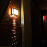 朗美科 led壁灯现代简约过道楼梯灯无线人体感应灯小夜灯 包邮