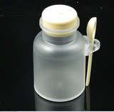 高档化妆品瓶 蒙砂塑料瓶 浴盐瓶 200ML 粉末瓶 面膜粉瓶