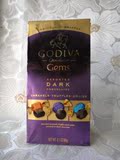 美国代购原装 高迪瓦GODIVA黑巧克力礼袋 三种黑巧口味尽享