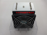 CooNong 1150/1366/2011服务器专用散热器 4U5根热管9厘米cpu风扇