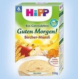 德国直邮喜宝Hipp有机荞麦小麦黑麦苹果香蕉早餐米粉 2861 6个月