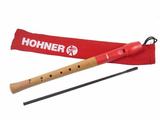 HOHNER德国和莱8孔高音竖笛英式巴洛克木质笛身树脂笛头组合木笛