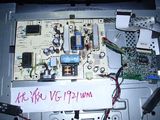 优派 VG1921WM  液晶显示器  驱动板 按建板 屏线 电源板 高压板