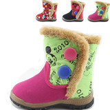 回力童鞋棉鞋靴子棉鞋雪地靴保暖靴冬季棉鞋儿童鞋