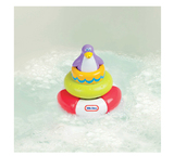 ittletikes美国小泰克宝宝戏水玩具 喷水玩具 层叠喷水小企鹅