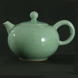 龙泉青瓷泡茶壶正品创意把玩壶哥窑冰裂弟窑粉青茶水壶茶具功夫茶