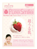 现货日本正品韩国制pure smile滋润补水保湿美白草莓牛奶系列面膜
