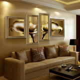 客厅装饰画餐厅壁画现代家居饰品有框画欧式奢华挂画沙发背景墙画