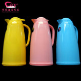 特价413稻草人保温壶塑料水瓶热水瓶1.3L保温瓶热水壶塑壳咖啡壶