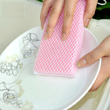 日本LEC 洗碗海绵擦 百洁布洗碗布吸水洗碗巾 厨房清洁海绵