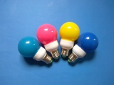中山厂家直销G60LED球泡彩色球形PC灯泡节能灯泡外壳套件LED套件