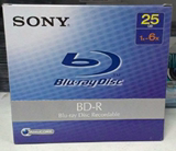 索尼蓝光光盘 台湾原产 蓝光 6X A级 BD-R 单片装 25GB