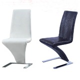 新款美人鱼椅子坐具餐椅不锈钢餐椅简约现代客厅不绣钢餐椅包邮