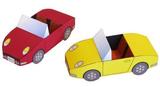 满99包邮城市简易小汽车 3D立体纸模型手工DIY带打印说明书非成品