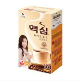 韩国进口 麦馨maxim咖啡速溶三合一白金牛奶拿铁咖啡11.8g*100