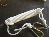 晾衣绳丙纶绳编织绳尼龙绳安全绳安全副绳8MM15元一条尼龙编织绳