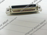 SCSI 50p 50芯 槽式 CN型 180度 直脚插座 焊板 直插母座 连接器