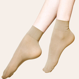 女士天鹅绒短袜超薄透明对对袜透气抗菌加厚型丝袜短丝袜批发包邮