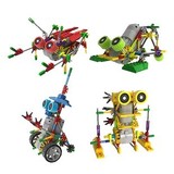 儿童益智力电动拼装玩具组装机器人模型积木男孩6-7-8岁以上10-12